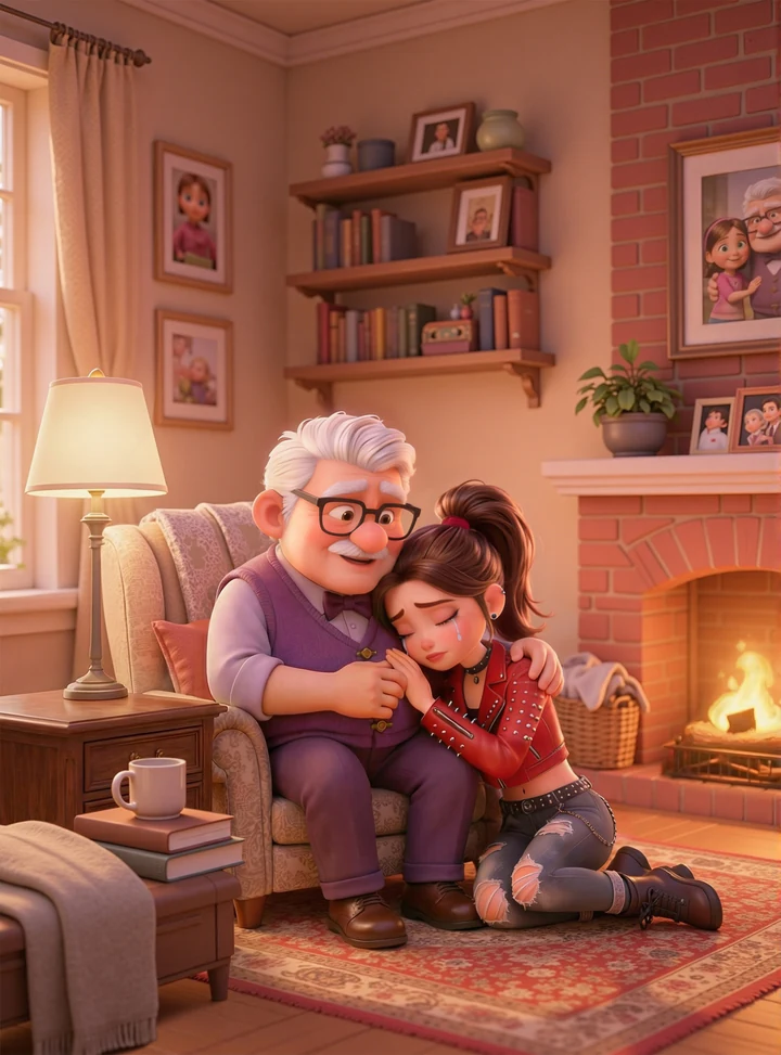 A grandmother and child sharing a warm moment